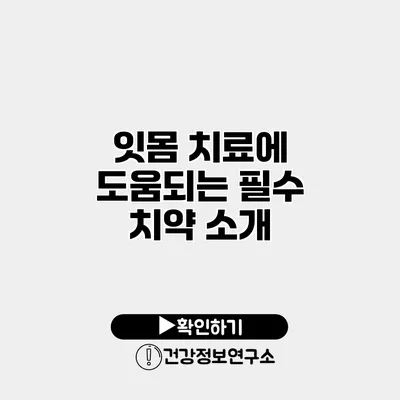 잇몸 치료에 도움되는 필수 치약 소개